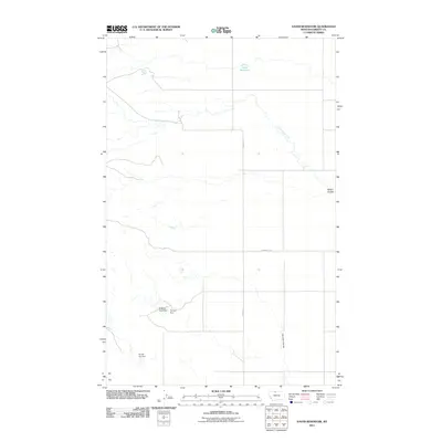 2011 Map of Vaver Reservoir, 2011 Print