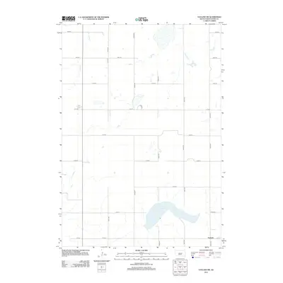 2012 Map of Vayland SW, 2012 Print