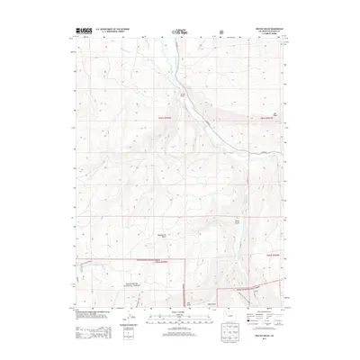 2013 Map of Veatch Gulch, 2013 Print