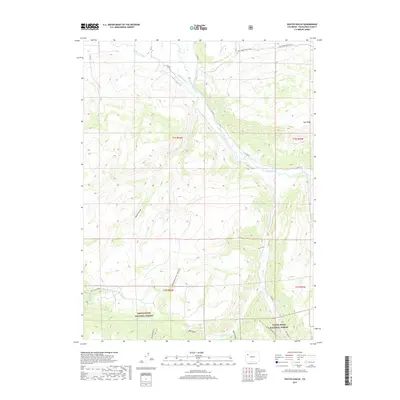 2019 Map of Veatch Gulch, 2019 Print