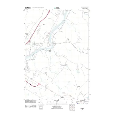 2011 Map of Veazie, 2011 Print