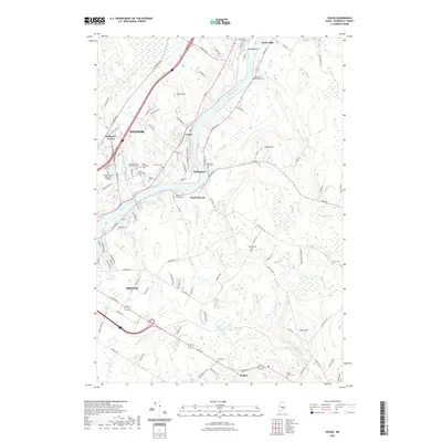 2021 Map of Veazie, 2021 Print