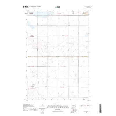 2020 Map of Veblen NE, 2020 Print