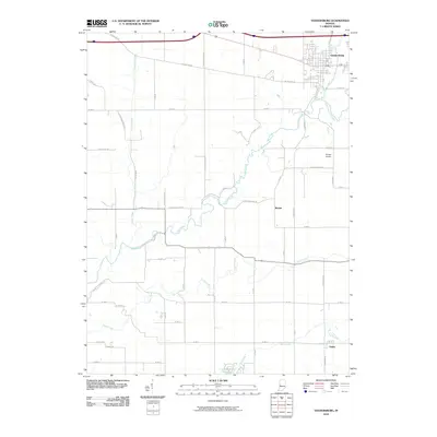 2010 Map of Veedersburg, 2010 Print