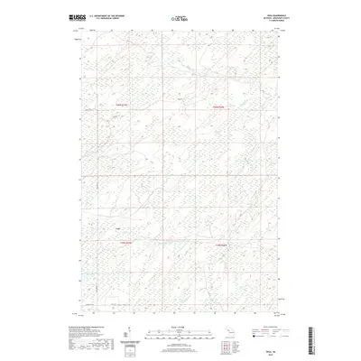 2019 Map of Vega, 2019 Print