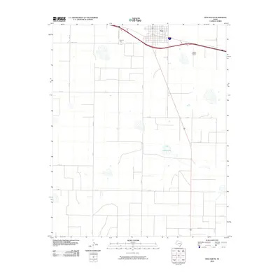 2010 Map of Vega South, 2010 Print