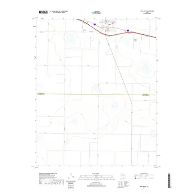 2019 Map of Vega South, 2019 Print