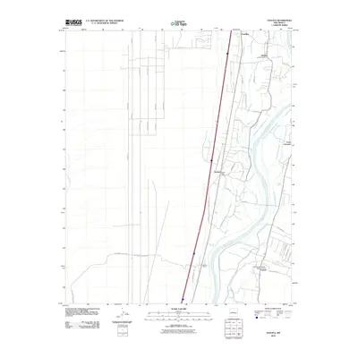 2010 Map of Veguita, 2010 Print