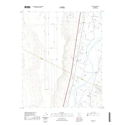 2020 Map of Veguita, 2020 Print