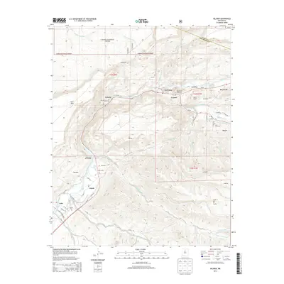 2013 Map of Velarde, 2013 Print