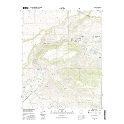 2017 Map of Velarde, 2017 Print