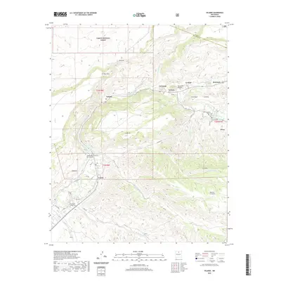 2020 Map of Velarde, 2020 Print