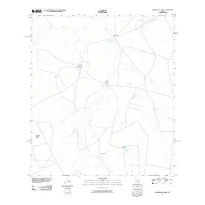 2010 Map of Velenzuela Creek, 2010 Print