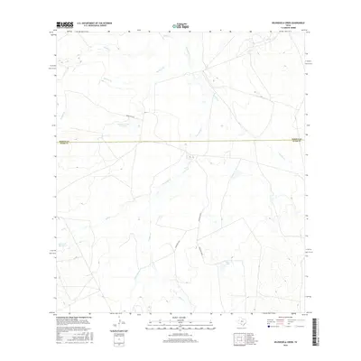 2016 Map of Velenzuela Creek, 2016 Print