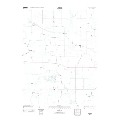 2013 Map of Velpen, 2013 Print