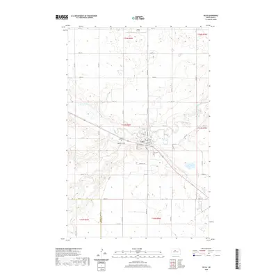 2020 Map of Velva, 2020 Print