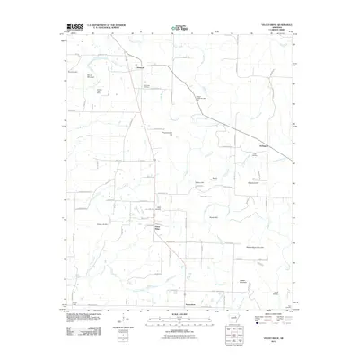 2011 Map of Velvet Ridge, 2011 Print