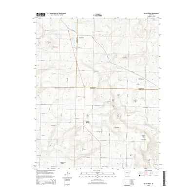 2014 Map of Velvet Ridge, 2014 Print