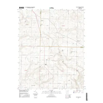 2017 Map of Velvet Ridge, 2017 Print