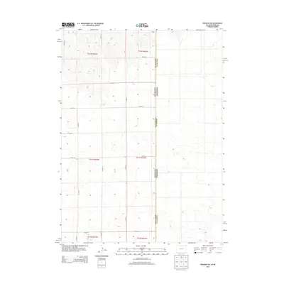 2013 Map of Venango NE, 2013 Print