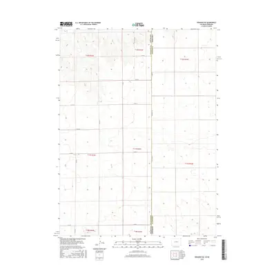 2016 Map of Venango NE, 2016 Print