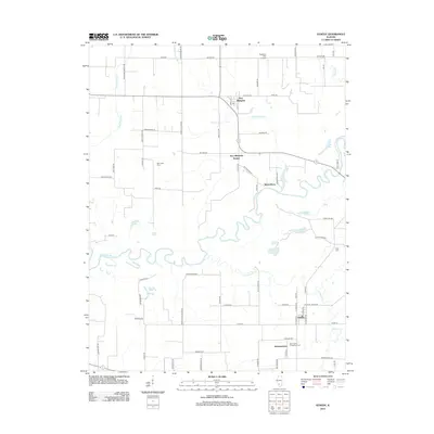 2012 Map of Venedy, 2012 Print