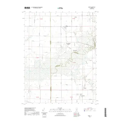 2018 Map of Venedy, 2018 Print