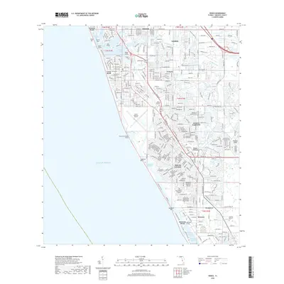 2018 Map of Venice, 2018 Print