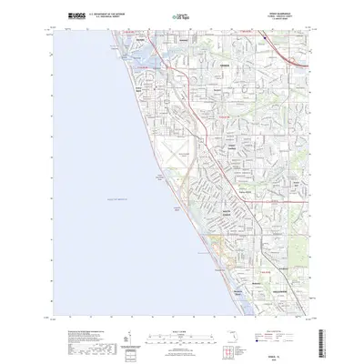 2024 Map of Venice, 2024 Print