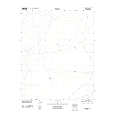 2011 Map of Ventana Mesa, 2011 Print