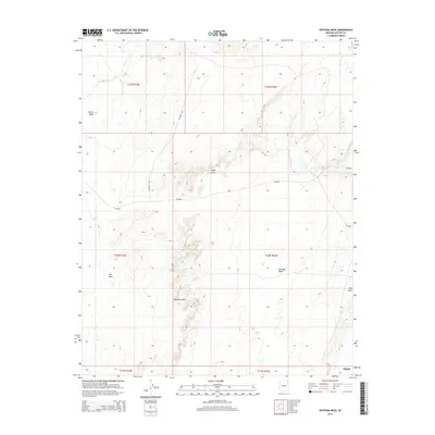 2014 Map of Ventana Mesa, 2014 Print