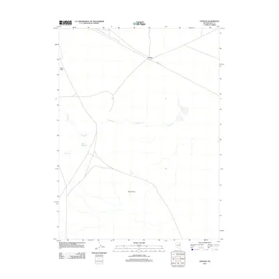 2012 Map of Ventosa, 2012 Print