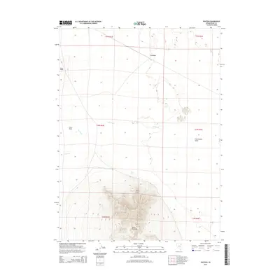 2014 Map of Ventosa, 2014 Print
