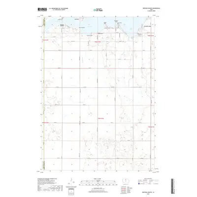 2018 Map of Ventura Heights, 2018 Print