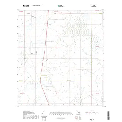 2021 Map of Venus, 2021 Print