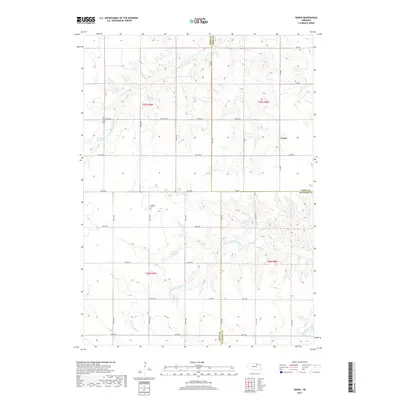 2017 Map of Venus, 2017 Print