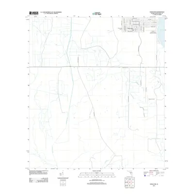 2012 Map of Venus NW, 2012 Print