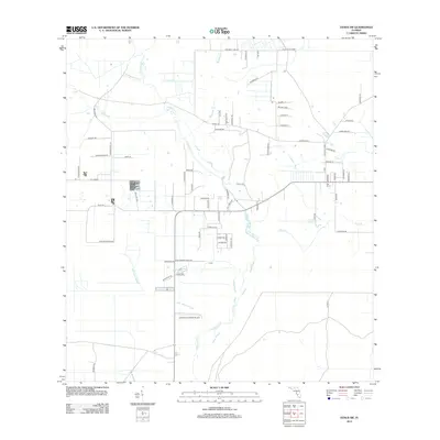 2012 Map of Venus SW, 2012 Print