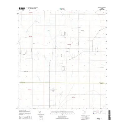2015 Map of Venus SW, 2015 Print