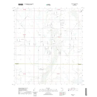 2018 Map of Venus SW, 2018 Print