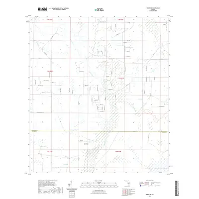 2021 Map of Venus SW, 2021 Print