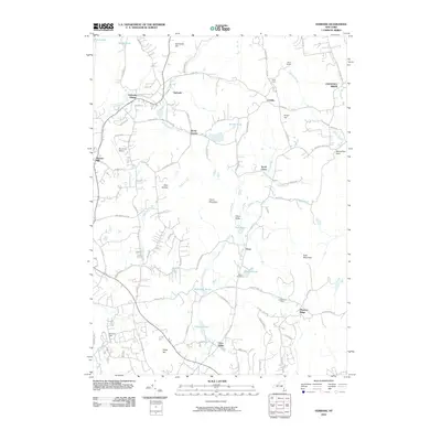 2010 Map of Verbank, 2010 Print