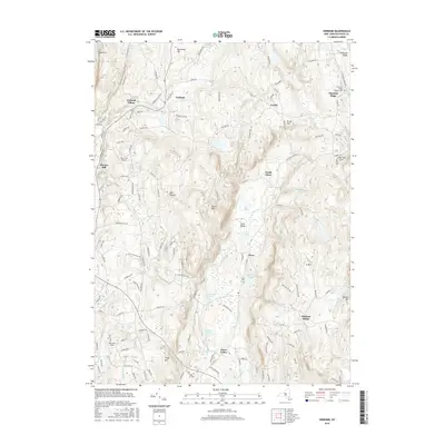 2016 Map of Verbank, 2016 Print