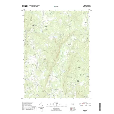 2019 Map of Verbank, 2019 Print