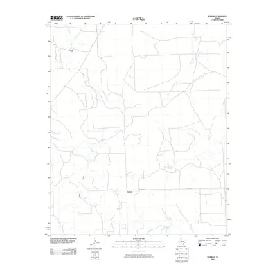 2010 Map of Verbena, 2010 Print