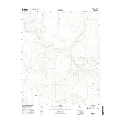 2016 Map of Verbena, 2016 Print