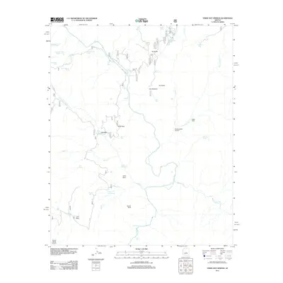 2012 Map of Verde Hot Springs, 2012 Print