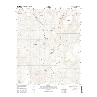 2014 Map of Verde Hot Springs, 2014 Print