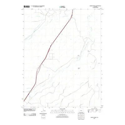2010 Map of Verde School, 2010 Print