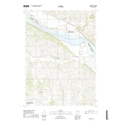 2017 Map of Verdel, 2017 Print